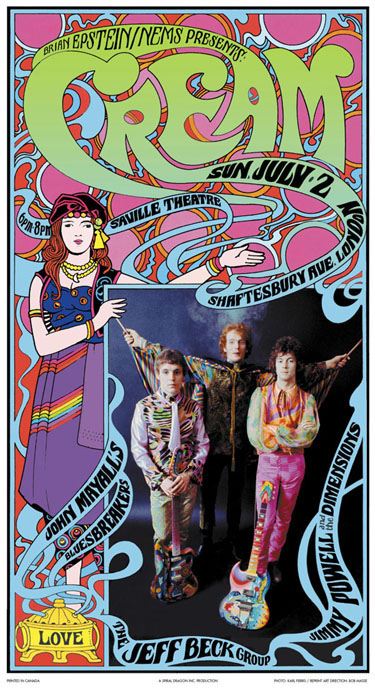 Cream @ the Saville Theatre 1967